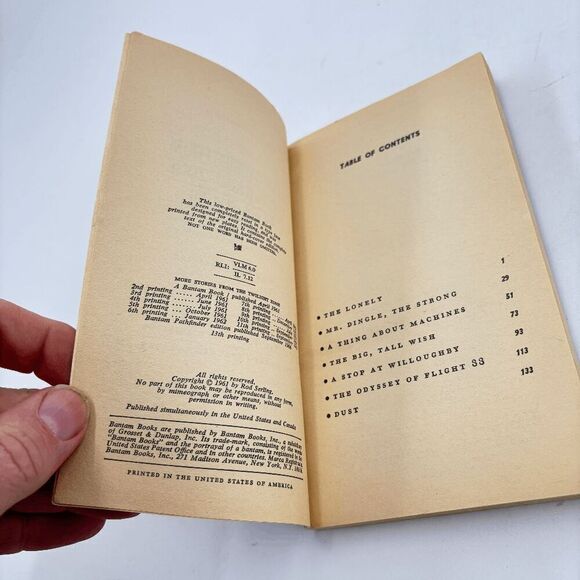 Vintage More Stories From The Twilight Zone by Rod Serling 1966 Paperback 13th - Picture 6 of 6